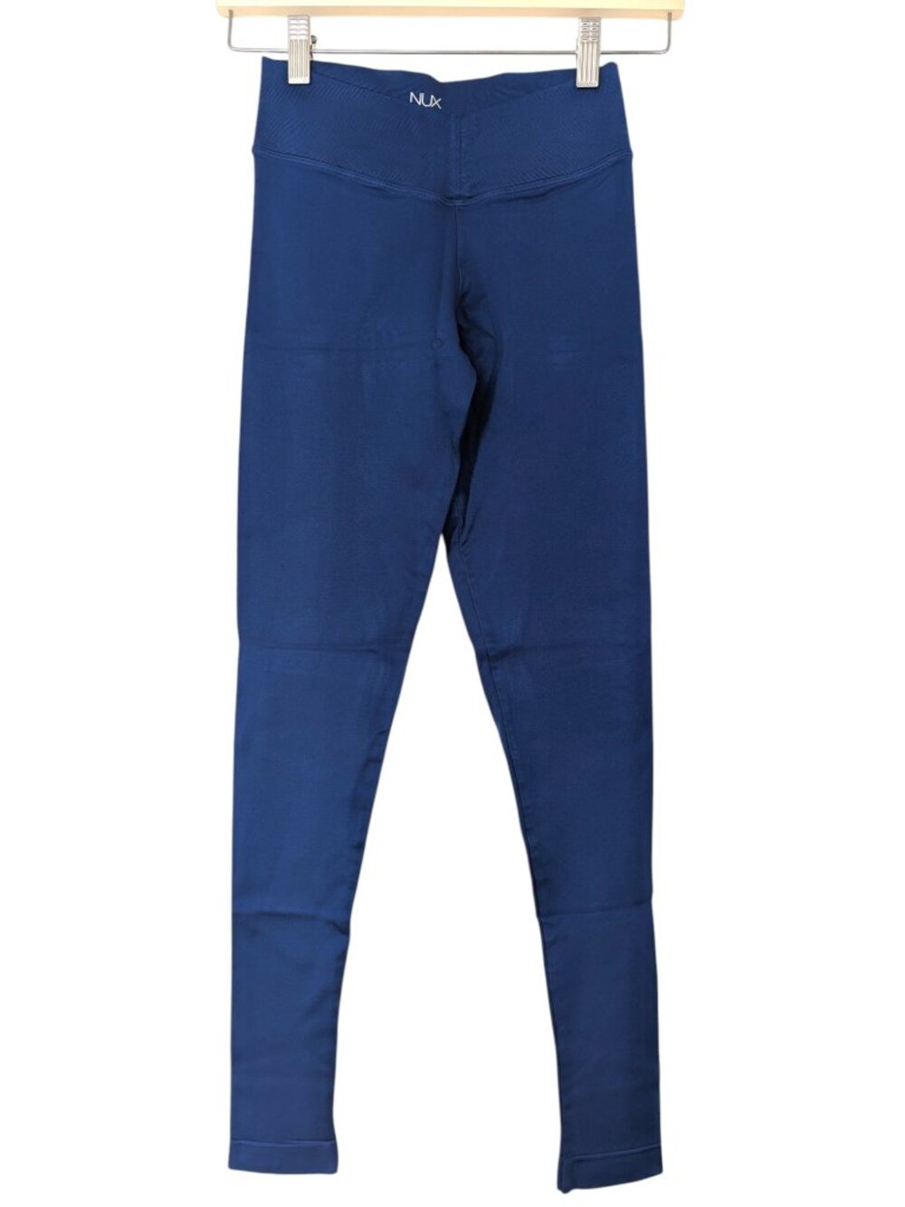 NUX Blue Leggings Athletic Workout Yoga Pants Size S